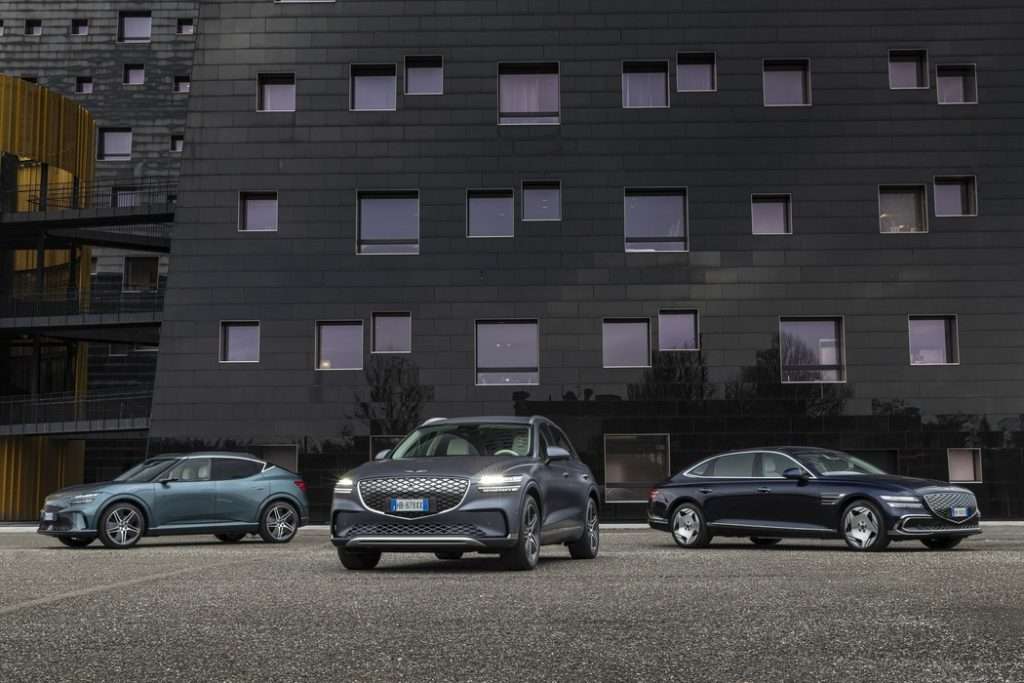 Genesis 2026 novità range