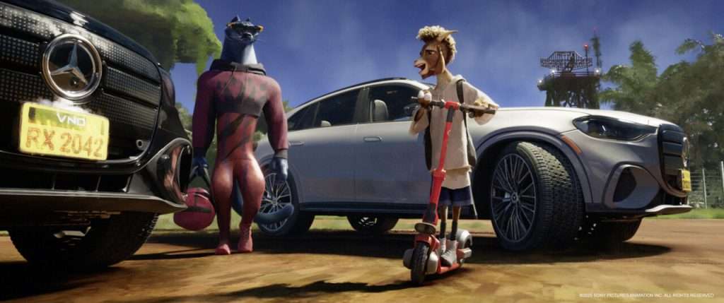 Mercedes-Benz e Sony Pictures Animation2