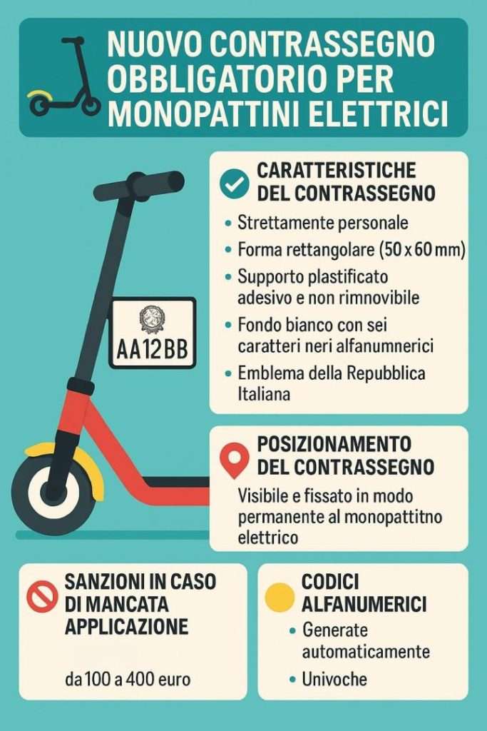 Monopattini elettrici: obbligo targa e assicurazione dal 16 maggio 2026 ...