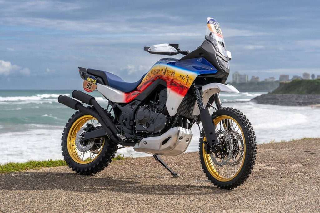 Honda Customs 2026 Hornet Transalp Wheels and Waves 40th Anniversary ’86 Dakar Tribute – Honda UK x CJ Ball
