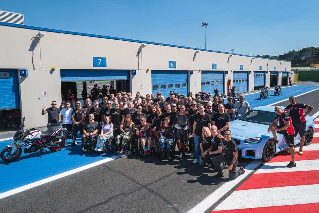 Bmw Diversamente Disabili a Vallelunga foto gruppo
