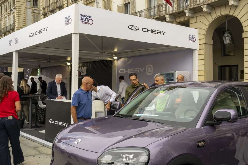 Chery vince 3 premi al Torino Automotive Design Award 2026 Lepas Ikaur salone auto torino stand