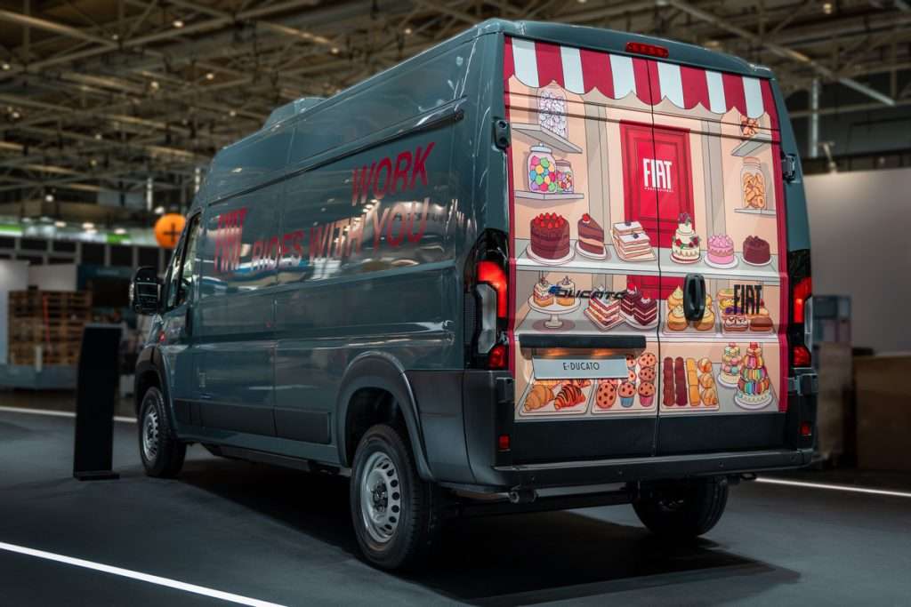 FIAT Professional TRIS e Doblò EasyPRO 2026 FIAT IAA Transportation 2026 novità fiat Ducato rear