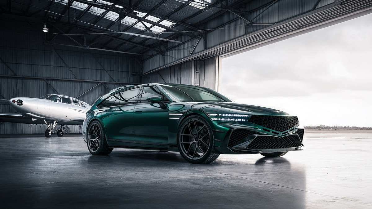 Genesis G90 Wingback Concept 2026 nuova G90 Magma