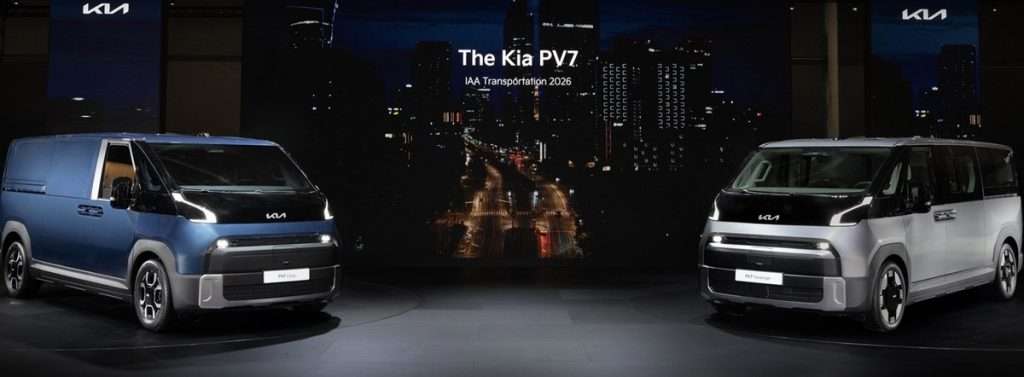 Kia PV7 van elettrico 2027 IAA