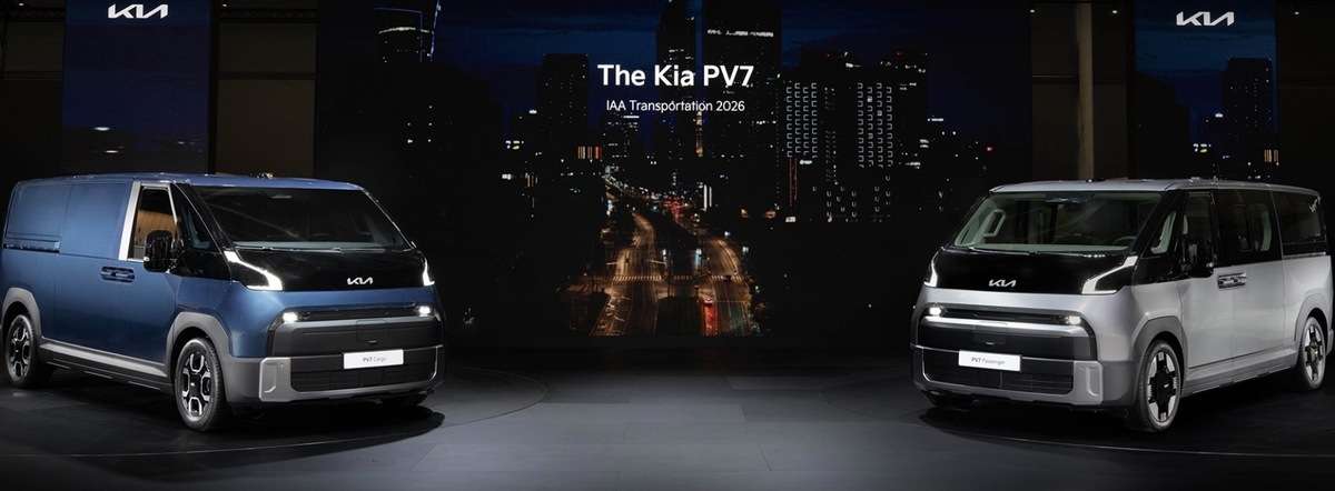 Kia PV7 van elettrico 2027 IAA