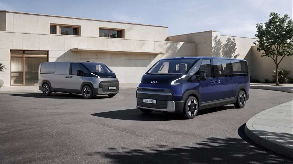 Kia PV7 van elettrico 2027 cargo e passenger IAA 2026
