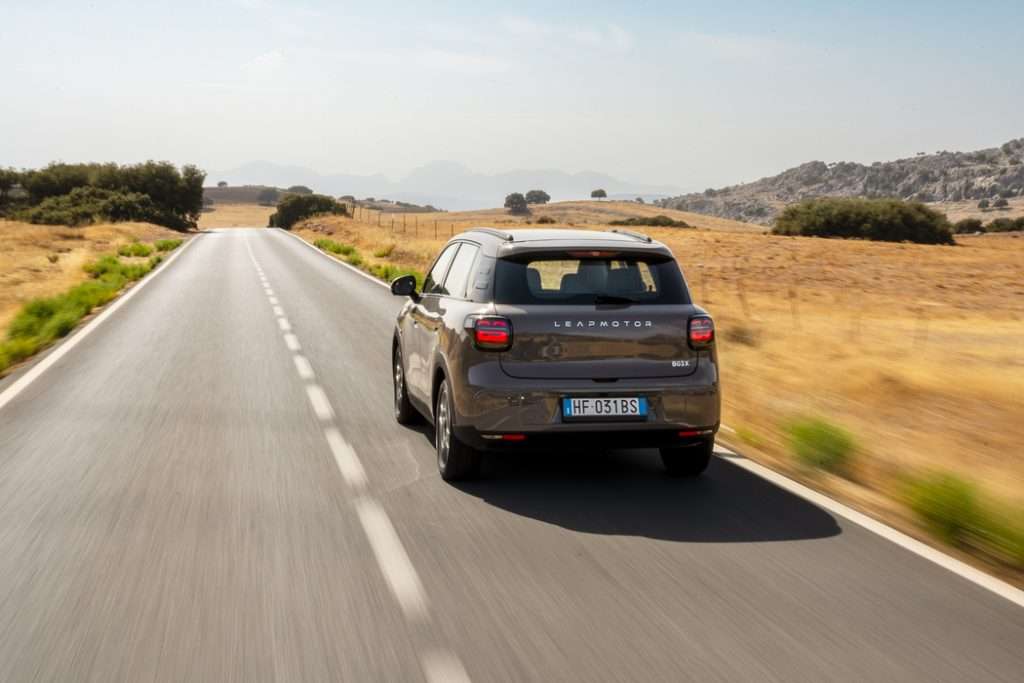 Leapmotor B03X 2026 prova rear