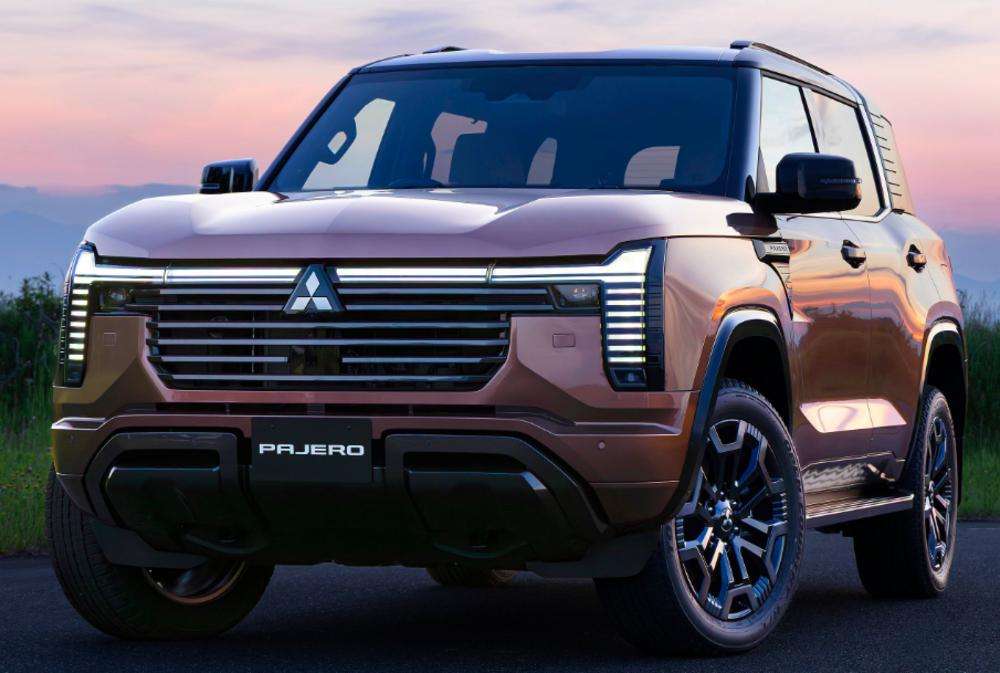 Mitsubishi Pajero 2027 dinamica front