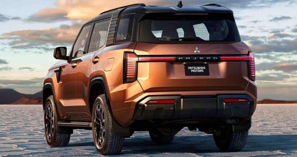 Mitsubishi Pajero 2027 dinamica rear