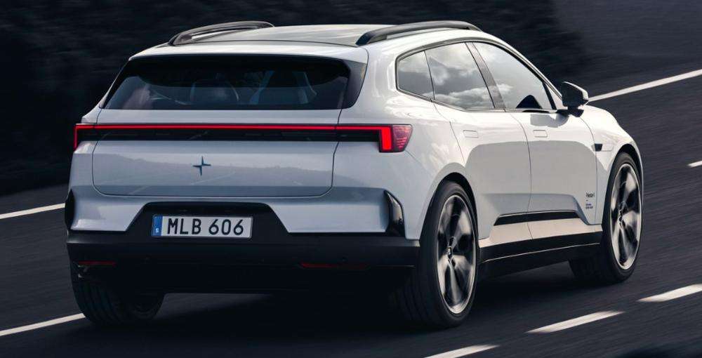 Polestar 4 SUV 2027 dinamica rear