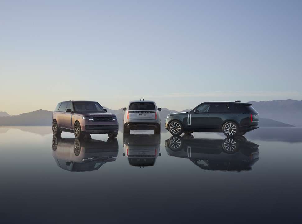 RANGE ROVER ELECTRIC THREE CARS statiche