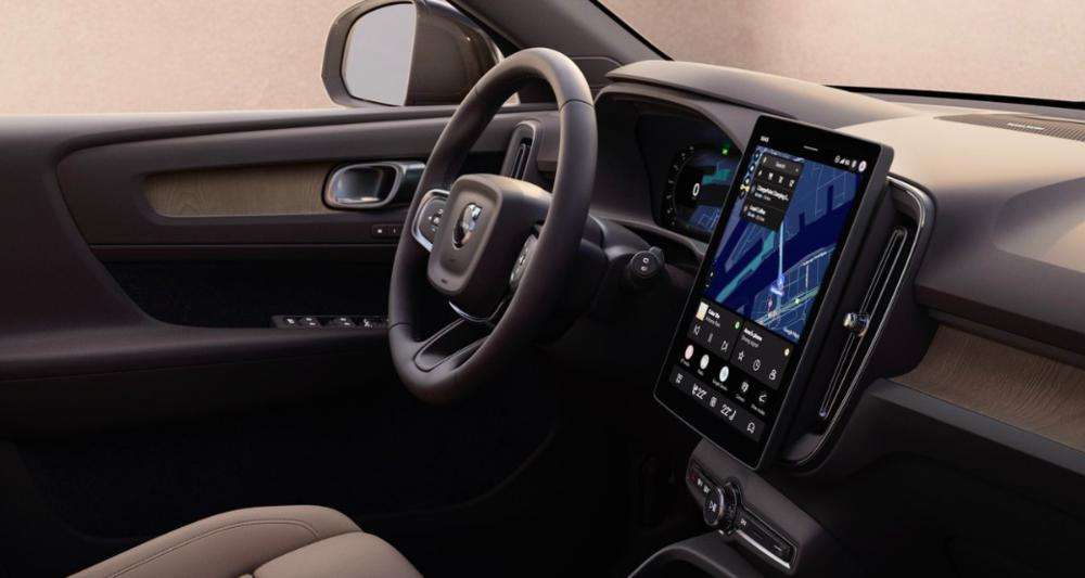 Volvo XC40 2027 black edition plancia