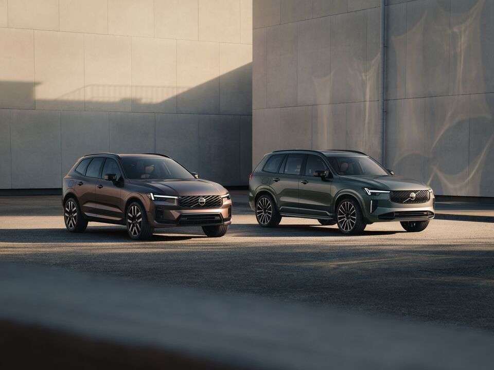 Volvo XC60 e Volvo XC90 statiche